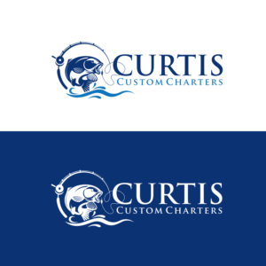 Curtis Custom Charters | Logo-Design von FourtuneDesign