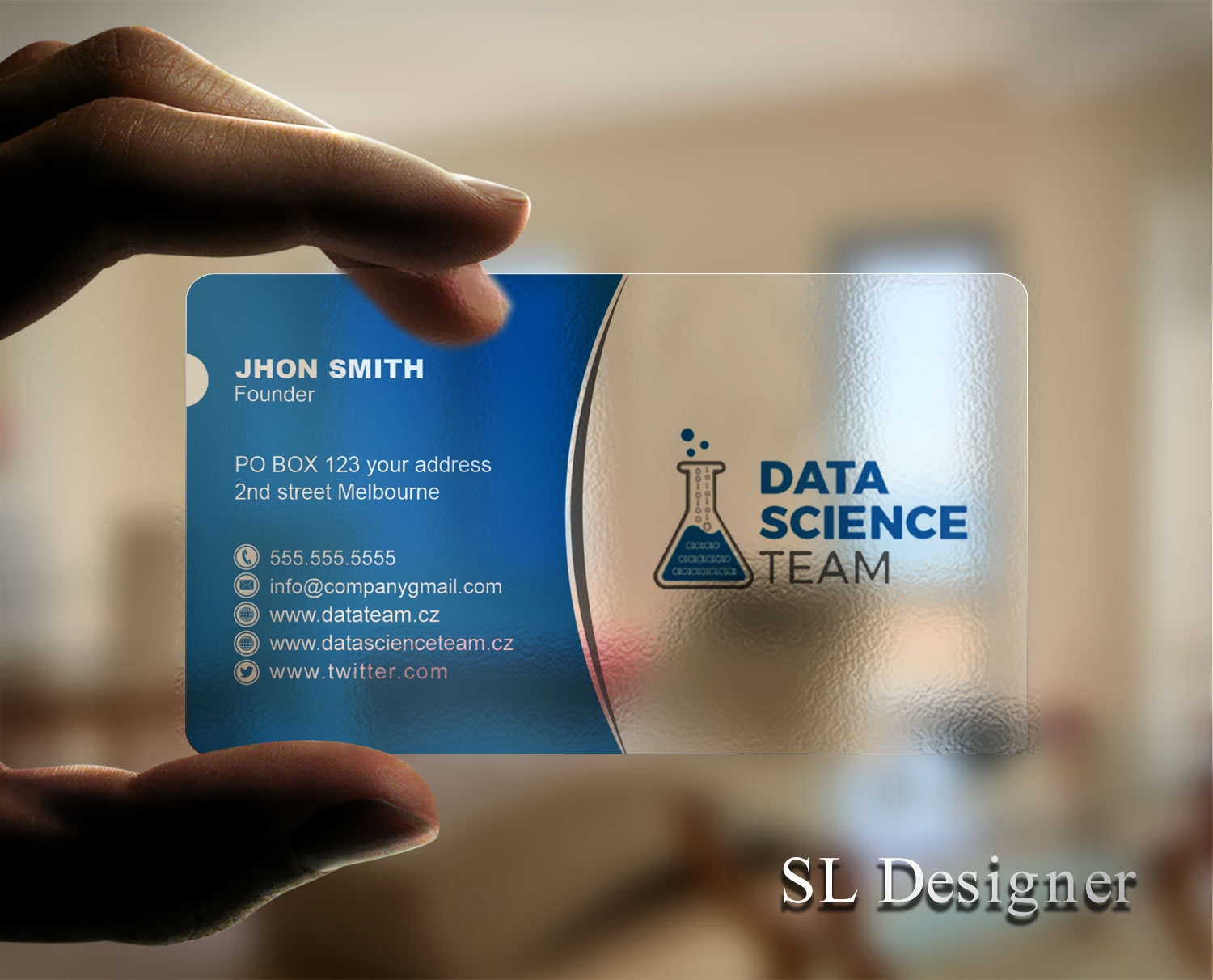 Business Card Design by SL Designer for this project | Design #21534719