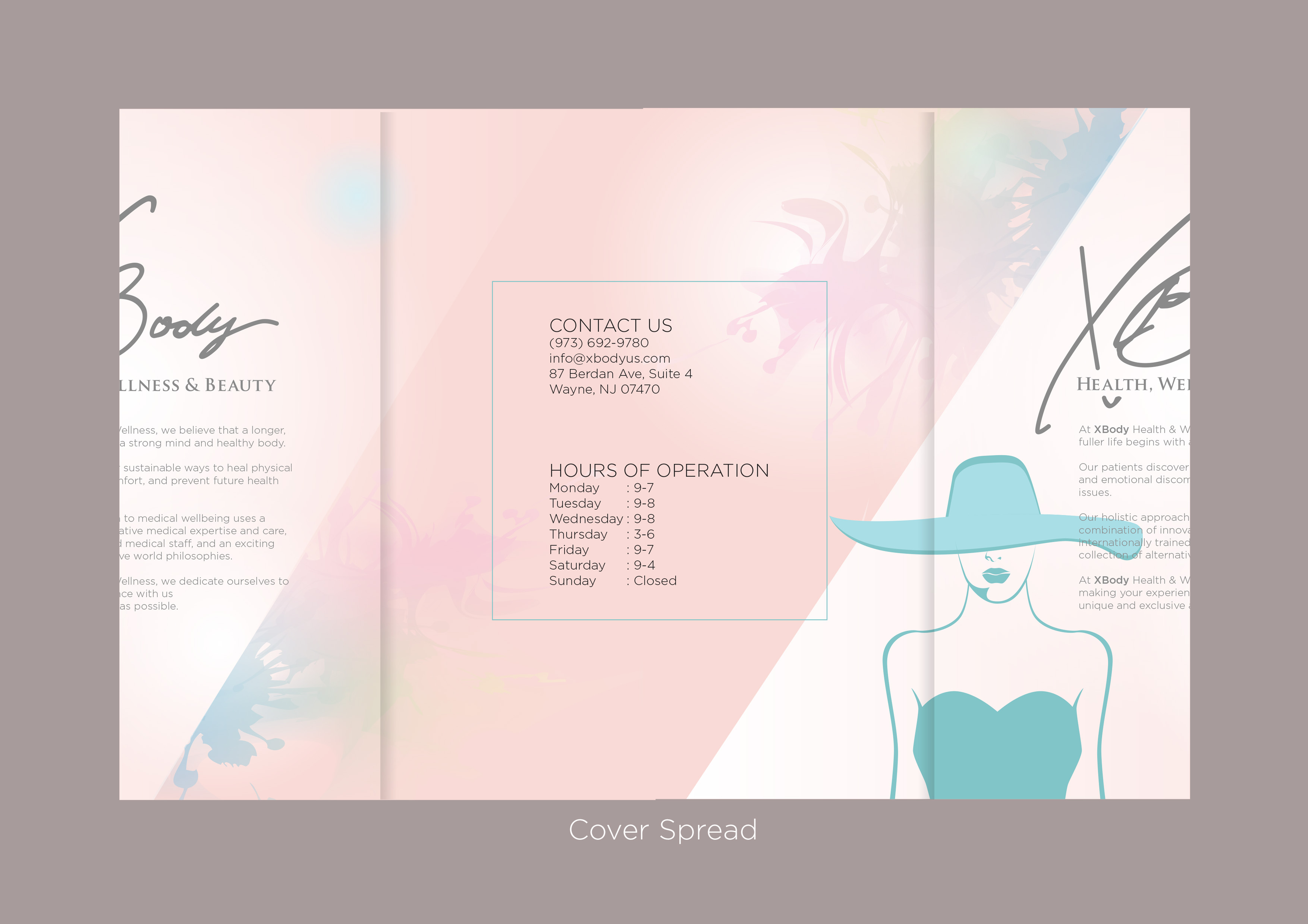Brochure Design by ganz abecia for X Body Health & Wellness | Design #21538560
