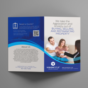 Vision Title needs a new brochure design | Brochure Design by Emmanuel Creations