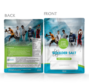 Verpackungs-Design von Achiver für Boulder Salt Company | Design: #21520612