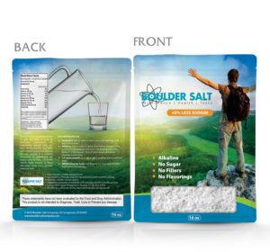 Verpackungs-Design von Achiver für Boulder Salt Company | Design: #21543522
