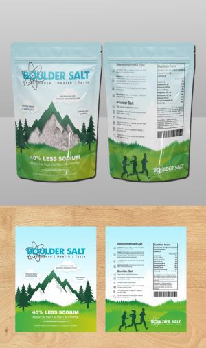 Packaging Design by ecorokerz for Boulder Salt Company | Design #21574665