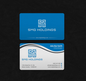 Business Card Design by INDIAN_Ashok for SMG Holdings | Design: #21510394