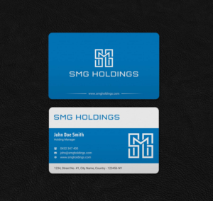 Business Card Design by INDIAN_Ashok for SMG Holdings | Design: #21510401