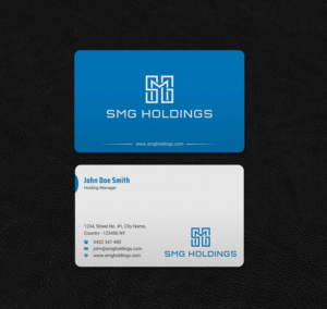 Business Card Design by INDIAN_Ashok for SMG Holdings | Design: #21510402