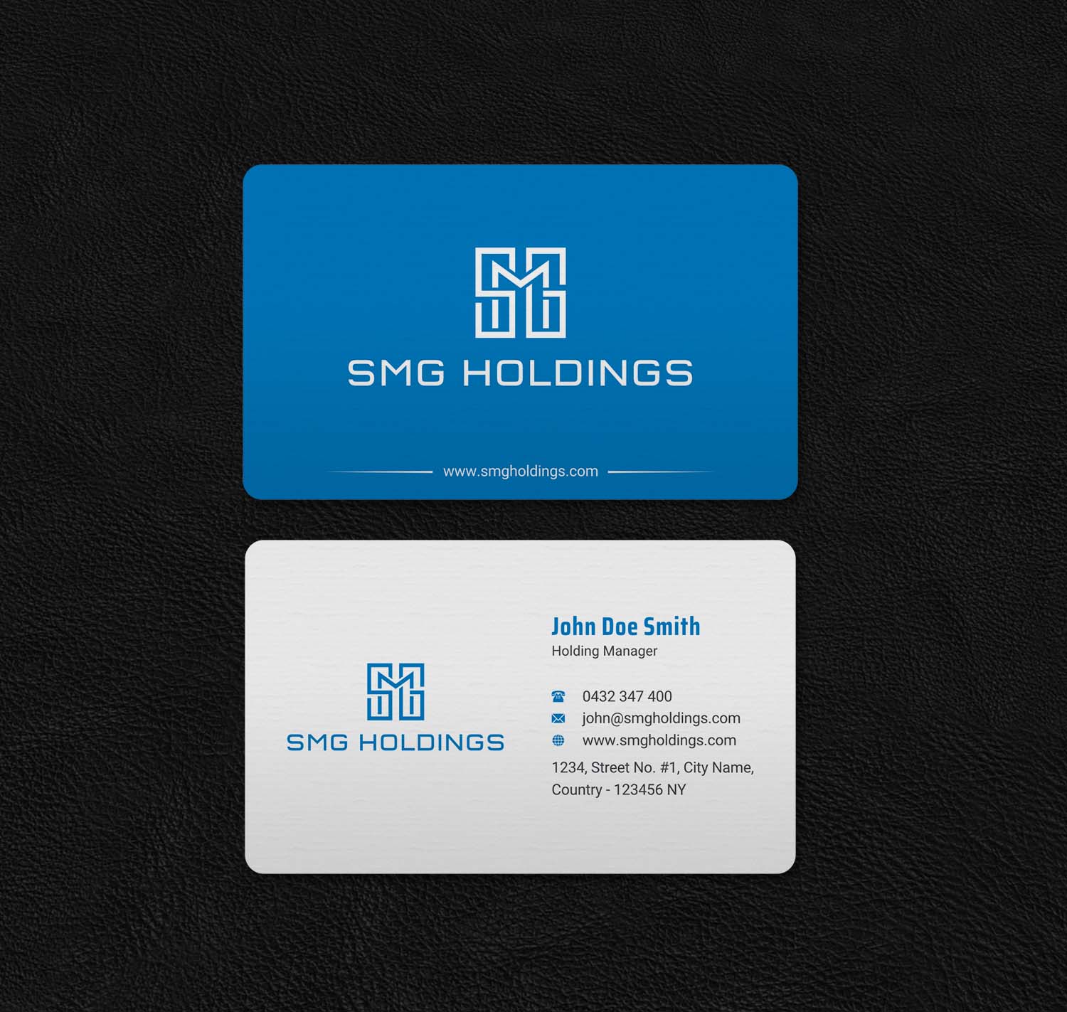 Business Card Design by INDIAN_Ashok for SMG Holdings | Design #21510403