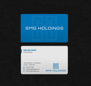 Business Card Design by INDIAN_Ashok for SMG Holdings | Design: #21510406