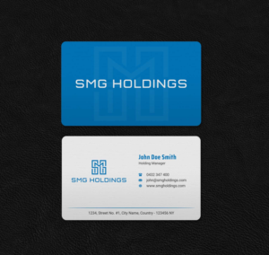Business Card Design by INDIAN_Ashok for SMG Holdings | Design: #21510407