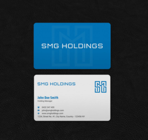 Business Card Design by INDIAN_Ashok for SMG Holdings | Design: #21510408