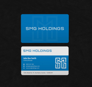 Business Card Design by INDIAN_Ashok for SMG Holdings | Design: #21510409