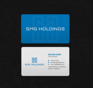 Business Card Design by INDIAN_Ashok for SMG Holdings | Design: #21510410