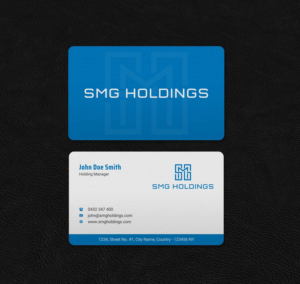 Business Card Design by INDIAN_Ashok for SMG Holdings | Design: #21510413