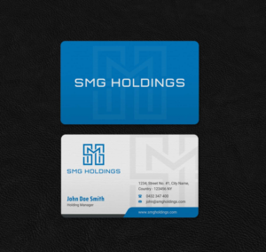 Business Card Design by INDIAN_Ashok for SMG Holdings | Design: #21510418