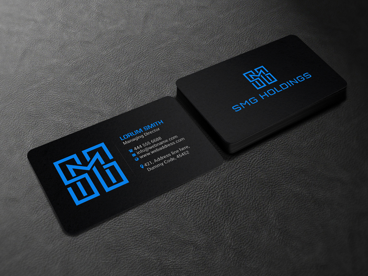 Business Card Design by Creations Box 2015 for SMG Holdings | Design #21515601