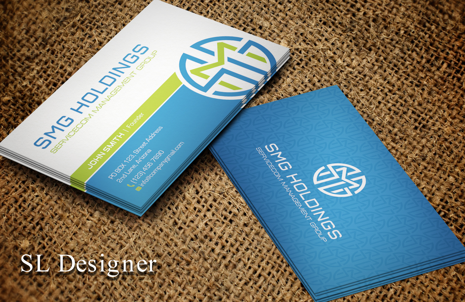 Visitenkarten-Design von SL Designer für SMG Holdings | Design #21513602