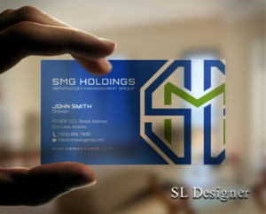 Visitenkarten-Design von SL Designer für SMG Holdings | Design: #21513603