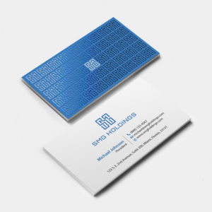 Visitenkarten-Design von MDesign für SMG Holdings | Design: #21511286