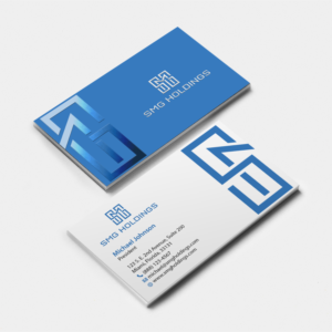 Visitenkarten-Design von MDesign für SMG Holdings | Design: #21511296