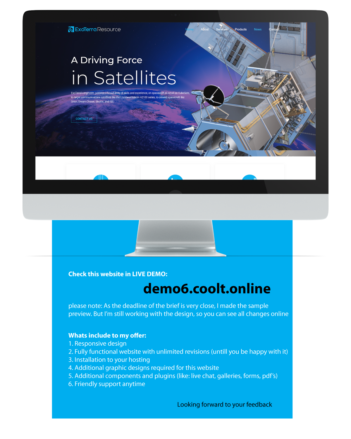 Web Design par coo.lt pour Exoterra Resource LLC | Design #21516515