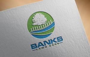 Banks Lawn Care  | Logo Design by Riv.