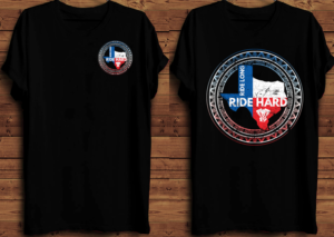 Ride Long, Ride Hard, Texas Style | Diseño de Camiseta por creative gravity