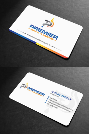 Business Card Design by INDIAN_Ashok for Premier Gas & Plumbing | Design: #21532319