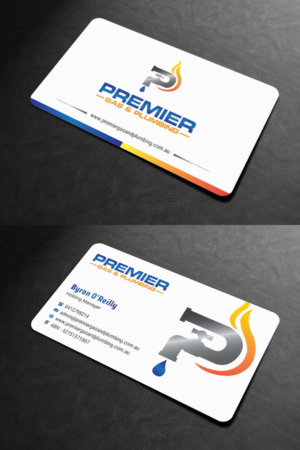 Business Card Design by INDIAN_Ashok for Premier Gas & Plumbing | Design: #21532322