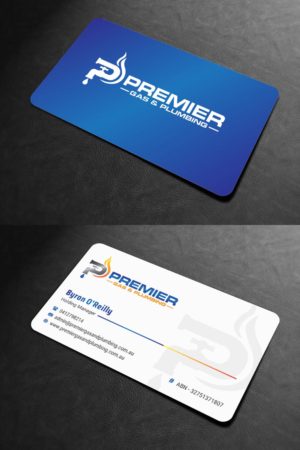Business Card Design by INDIAN_Ashok for Premier Gas & Plumbing | Design: #21532325