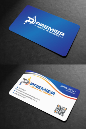Business Card Design by INDIAN_Ashok for Premier Gas & Plumbing | Design: #21532330