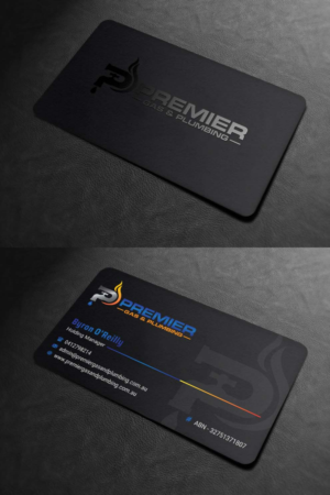 Business Card Design by INDIAN_Ashok for Premier Gas & Plumbing | Design: #21532335