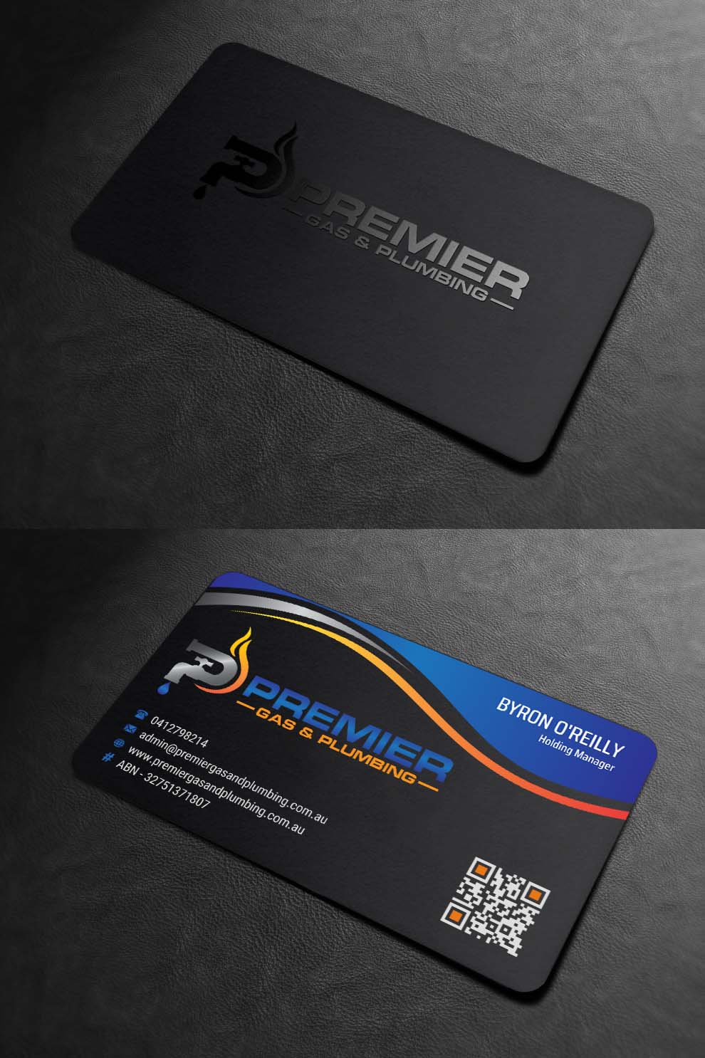 Business Card Design by INDIAN_Ashok for Premier Gas & Plumbing | Design #21532342