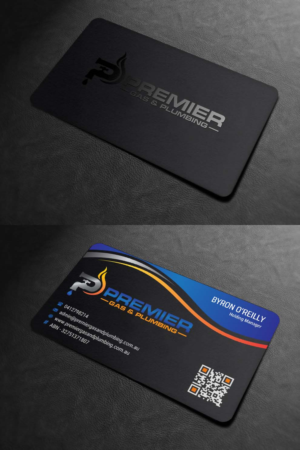 Business Card Design by INDIAN_Ashok for Premier Gas & Plumbing | Design: #21532342