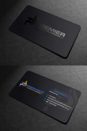 Business Card Design by INDIAN_Ashok for Premier Gas & Plumbing | Design: #21532347