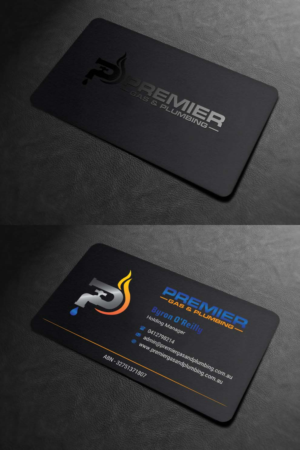 Business Card Design by INDIAN_Ashok for Premier Gas & Plumbing | Design: #21532348