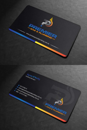Business Card Design by INDIAN_Ashok for Premier Gas & Plumbing | Design: #21532349