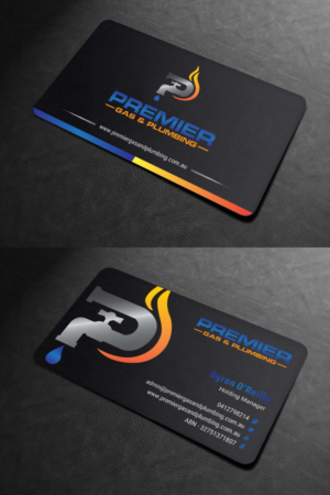 Business Card Design by INDIAN_Ashok for Premier Gas & Plumbing | Design: #21532354