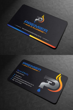Business Card Design by INDIAN_Ashok for Premier Gas & Plumbing | Design: #21532355
