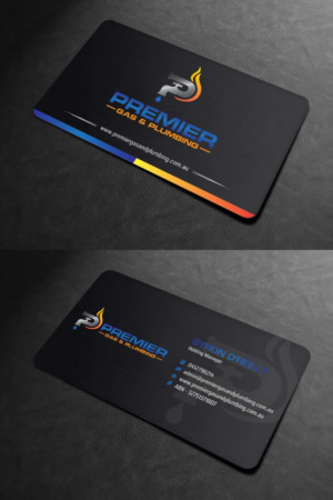 Business Card Design by INDIAN_Ashok for Premier Gas & Plumbing | Design: #21532357