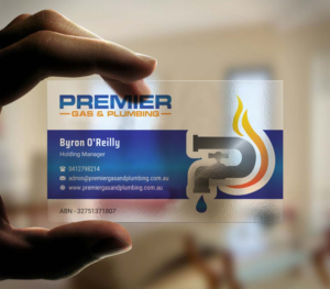 Business Card Design by INDIAN_Ashok for Premier Gas & Plumbing | Design: #21532365
