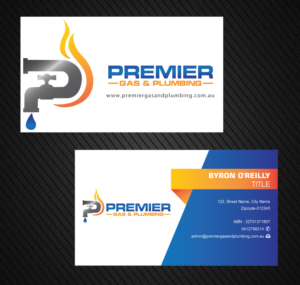 Business Card Design by Infinitive Technology for Premier Gas & Plumbing | Design: #21541169
