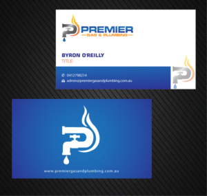 Business Card Design by Infinitive Technology for Premier Gas & Plumbing | Design: #21541172