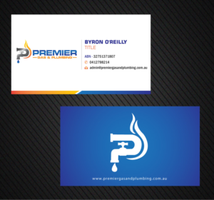 Business Card Design by Infinitive Technology for Premier Gas & Plumbing | Design: #21541178