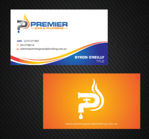 Business Card Design by Infinitive Technology for Premier Gas & Plumbing | Design: #21541185