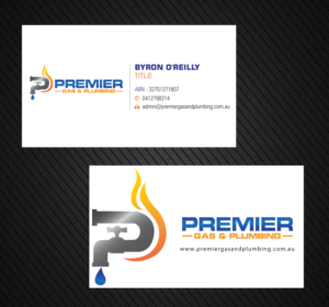 Business Card Design by Infinitive Technology for Premier Gas & Plumbing | Design: #21541186