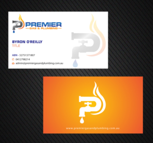 Business Card Design by Infinitive Technology for Premier Gas & Plumbing | Design: #21541197