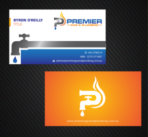 Business Card Design by Infinitive Technology for Premier Gas & Plumbing | Design: #21541201