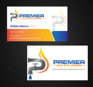 Business Card Design by Infinitive Technology for Premier Gas & Plumbing | Design: #21541202