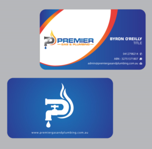 Business Card Design by Infinitive Technology for Premier Gas & Plumbing | Design: #21542212