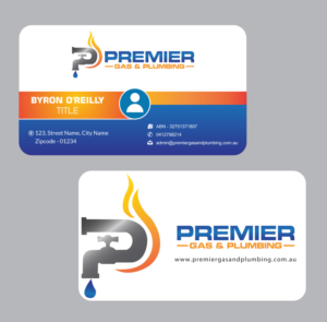 Business Card Design by Infinitive Technology for Premier Gas & Plumbing | Design: #21542215